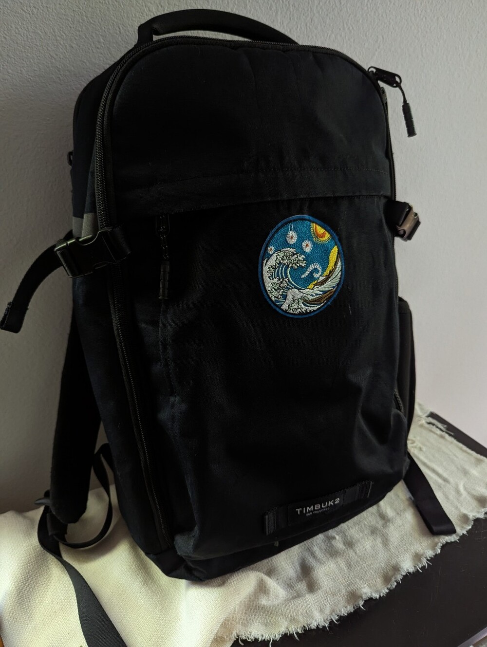 Timbuk2 Division Deluxe Backpack - Great Wave off Kanagawa Rare Edition
